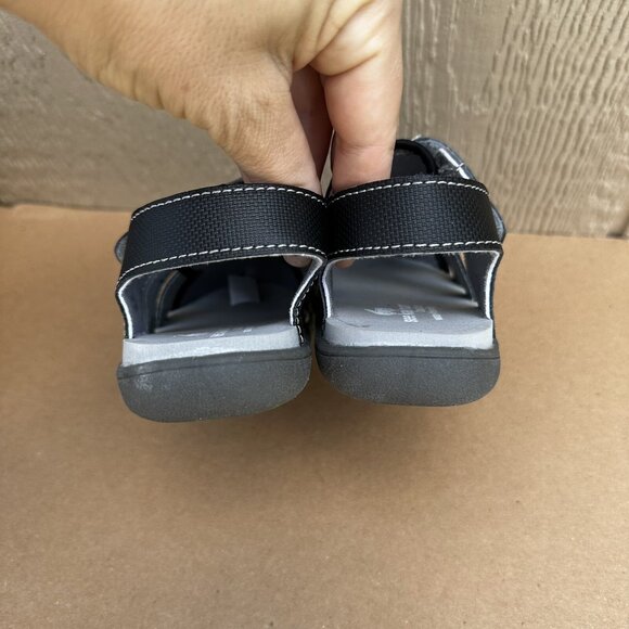 See Kai Run Basics Spencer Fisherman Sandals Closed-Toe Water-Friendly Size 12 - Picture 5 of 7